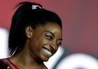 Simone Biles treina salto nunca executado entre as mulheres; veja o vídeo