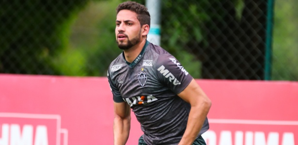 Gabriel em treino do Atlético-MG; defensor interessa ao Botafogo - Bruno Cantini/Divulgação/Atlético-MG