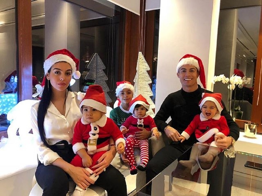 Cristiano Ronaldo família Instagram - Reprodução