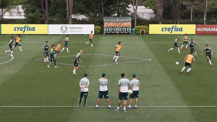 Treino do Palmeiras, na Academia de Futebol - Cesar Greco