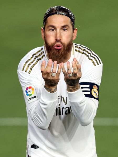 Sergio Ramos atuando pelo Real Madrid - Angel Martinez/Getty Images