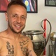 Rafinha tatua o trof&eacute;u da Copa do Brasil no bra&ccedil;o ap&oacute;s conquista com o S&atilde;o Paulo