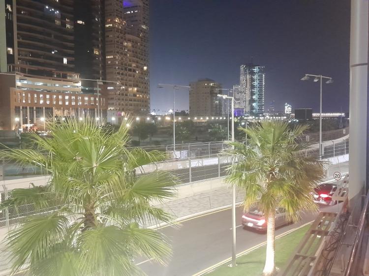 Fórmula 1: Vista do circuito de Jeddah de um restaurante na região da Corniche