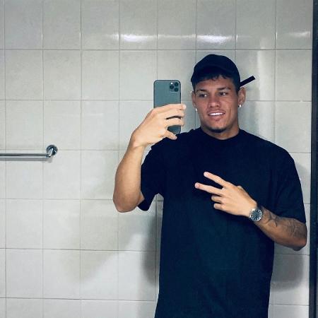 Meio-campista Dimas, jogador do sub-20 do Corinthians