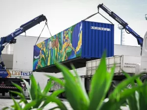Na contagem regressiva, COB transporta 20 toneladas de materiais para Paris