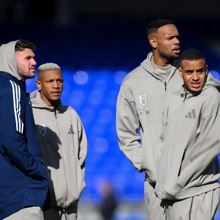 Morato, Danilo, Carlos Miguel e Murillo são companheiros no Nottingham Forest Morato, Danilo, Carlos Miguel e Murillo são companheiros no Nottingham Forest