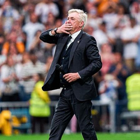Carlo Ancelotti em despedida do Real Madrid - Reprodução/X/Real Madrid