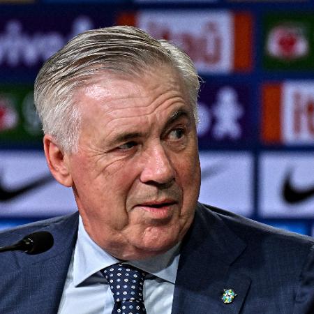 Carlo Ancelotti, técnico da seleção brasileira Carlo Ancelotti, técnico da seleção brasileira