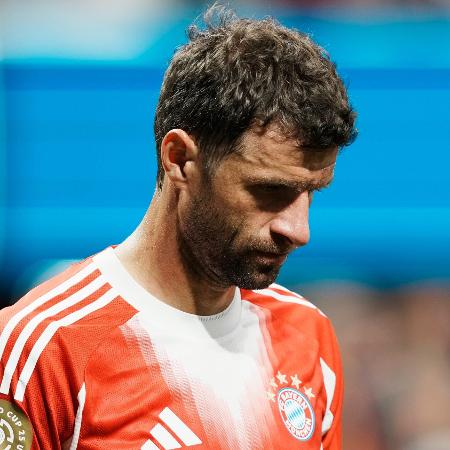Müller, do Bayern de Munique, durante jogo contra o PSG no Mundial de Clubes - S. Mellar/FC Bayern via Getty Images