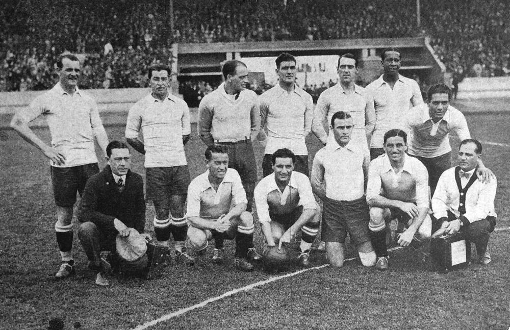 Uruguai foi campeão olímpico em 1928 - undefined