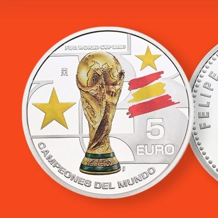 Espanha terá moeda comemorativa após conquista da Copa do Mundo Espanha terá moeda comemorativa após conquista da Copa do Mundo