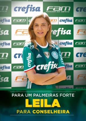Leila Pereira campanha conselho - Divulgação - Divulgação