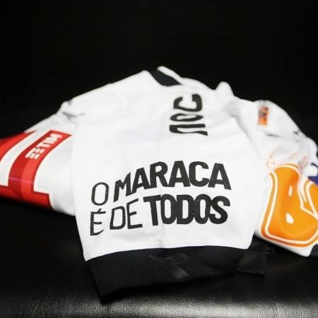 Camisa do Vasco na semifinal do Carioca contra o Bangu tinha a frase "o Maraca é de todos" - Rafael Ribeiro / Vasco.com.br