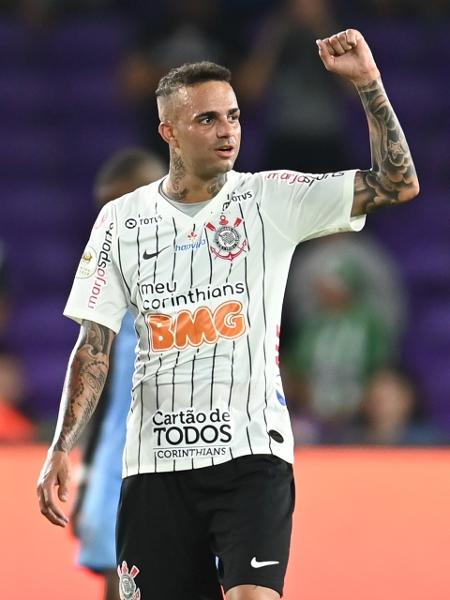 Luan comemora gol do Corinthians contra o New York City - Igor Castro/Divulgação