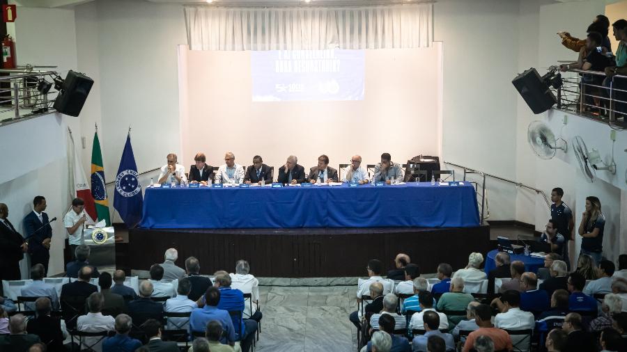Conselheiros conseguiram liminar na Justiça para travar realização de Assembleia para discutir novo estatuto - Igor Sales/Cruzeiro