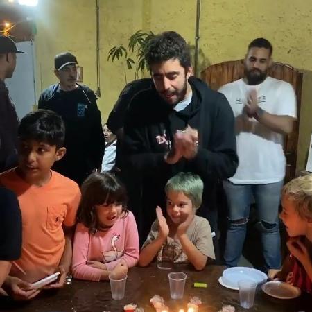 Pedro Scooby comemora aniversário dos filhos no Rio de Janeiro - Reprodução/Instagram
