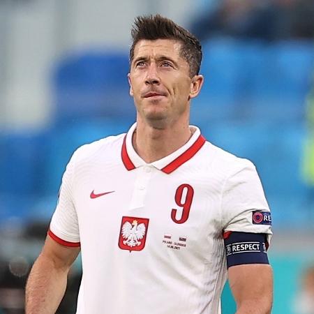 Lewandowski lamenta gol da Eslováquia - Lars Baron/Getty Images