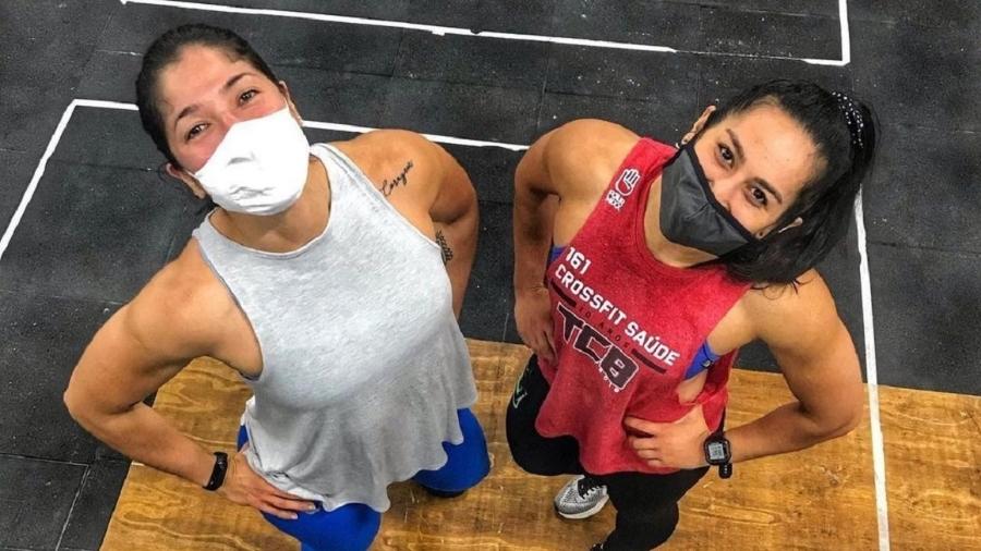 Ana Carolina Aguiar e Estela Mayumi se preparam para disputar mundial de crossfit na Suécia, em novembro - Instagram/Reprodução