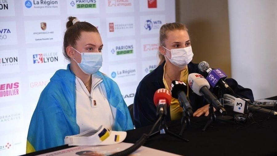 iIrmãs Dayana e Ivanna Yastremska  - Arquivo pessoal