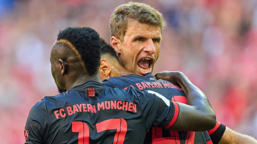 Thomas Muller foi o autor de um dos gols do Bayern de Munique - Reprodução/FC Bayern