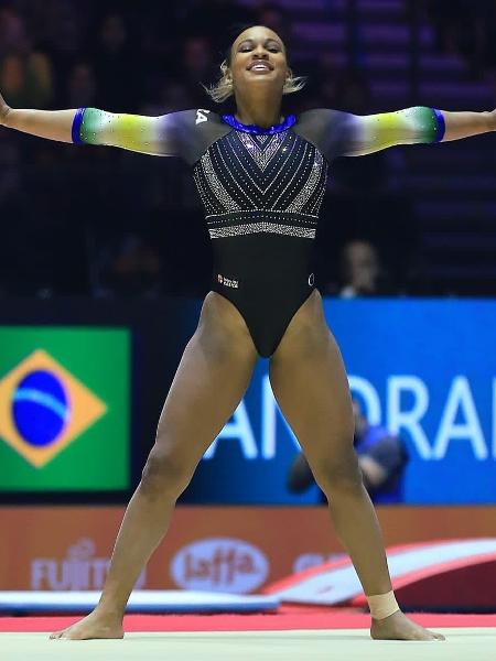 Rebeca Andrade é bronze no solo no Mundial - Ricardo Bufolin/CBG