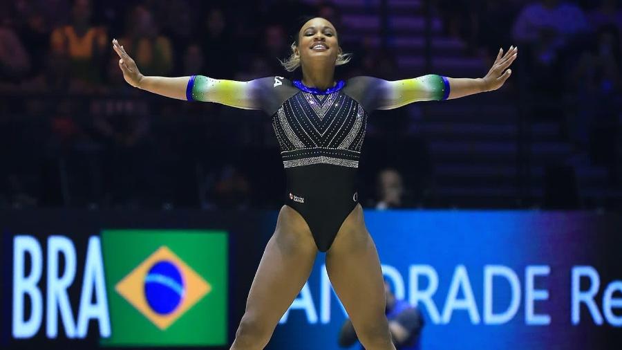 Rebeca Andrade é bronze no solo no Mundial - Ricardo Bufolin/CBG