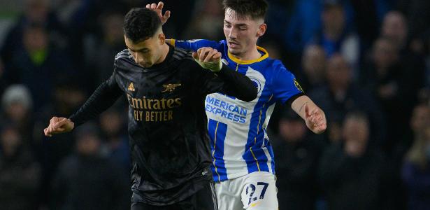 ARSENAL X BRIGHTON- AO VIVO COM IMAGENS - JOGO DE HOJE