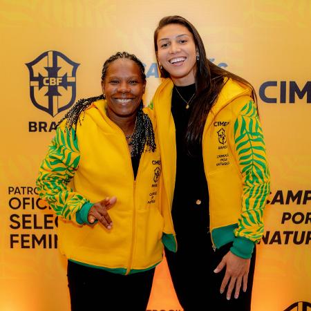 Formiga e Bia Zaneratto serão enbaixadoras da Cimed durante a Copa do Mundo feminina - Divulgação/Cimed