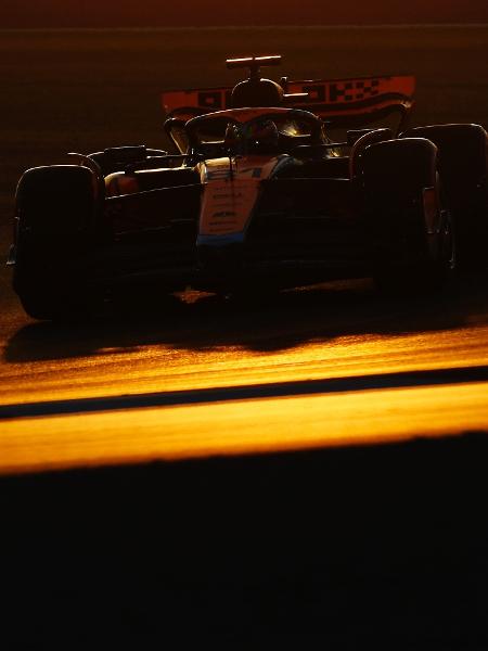 Oscar Piastri, da McLaren, durante treino para corrida sprint do GP do Qatar de Fórmula 1