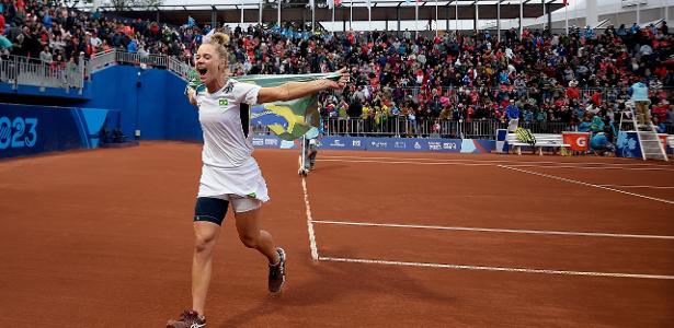 Pan de Santiago: Laura Pigossi leva ouro no tênis feminino e quebra jejum  de 36 anos