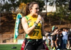 Brasileira vira embaixadora da NFL e é destaque em novo esporte olímpico - Grasiela Gonzaga/Flag Football Brasil/@foto.gragonzaga