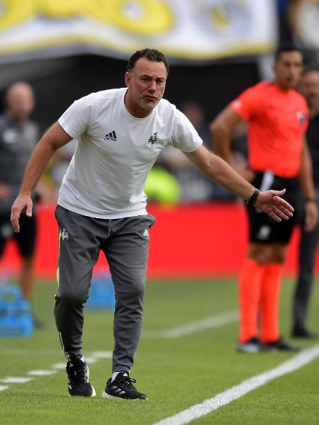 Gabriel Milito, técnico do Atlético-MG, na final da Libertadores contra o Botafogo - Marcelo Endelli/Getty Images