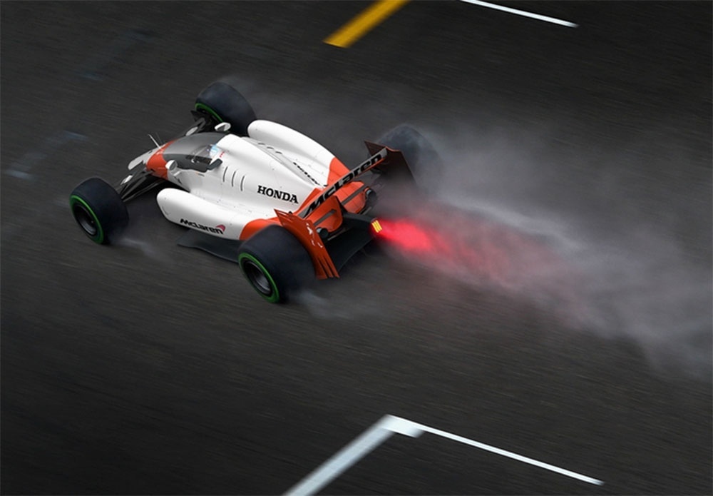 Carro conceito da McLaren com cockpit coberto - McLaren/Divulgação