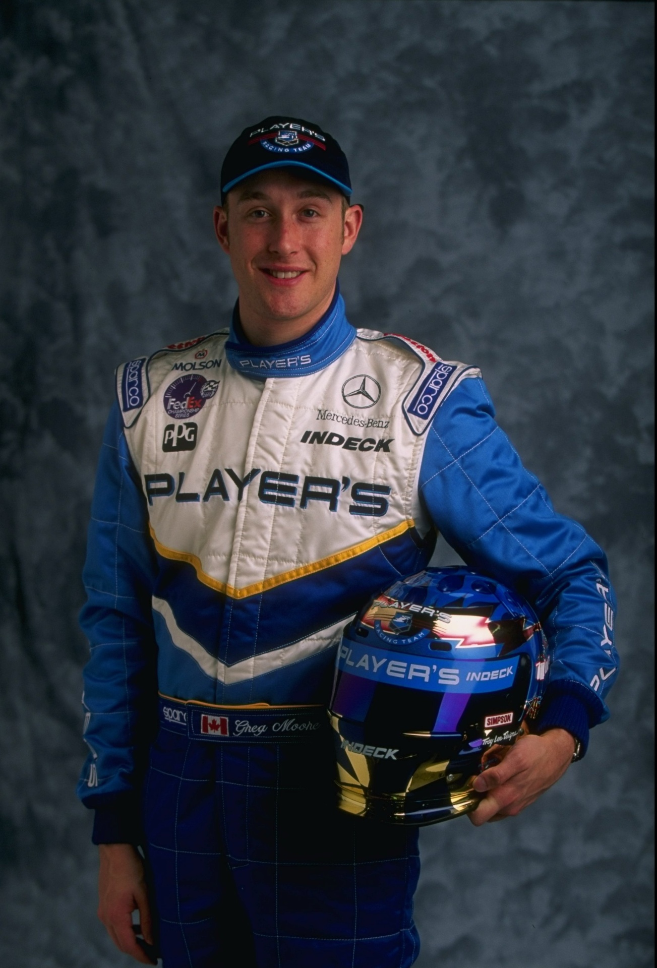 Greg Moore (CAN): morreu em 31 de 31 de outubro de 1999, durante corrida da etapa da Califórnia da temporada 1999 da Fórmula Indy
