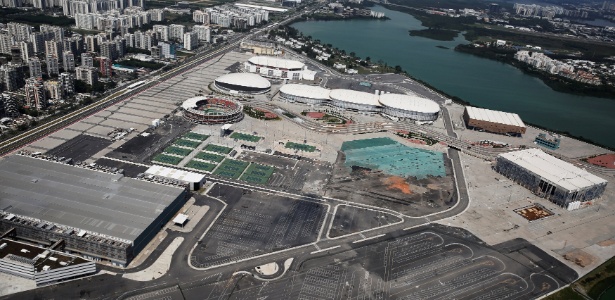 Vista aérea do Parque Olímpico da Rio-2016: uso de legado segue indefinido - Nacho Doce/Reuters