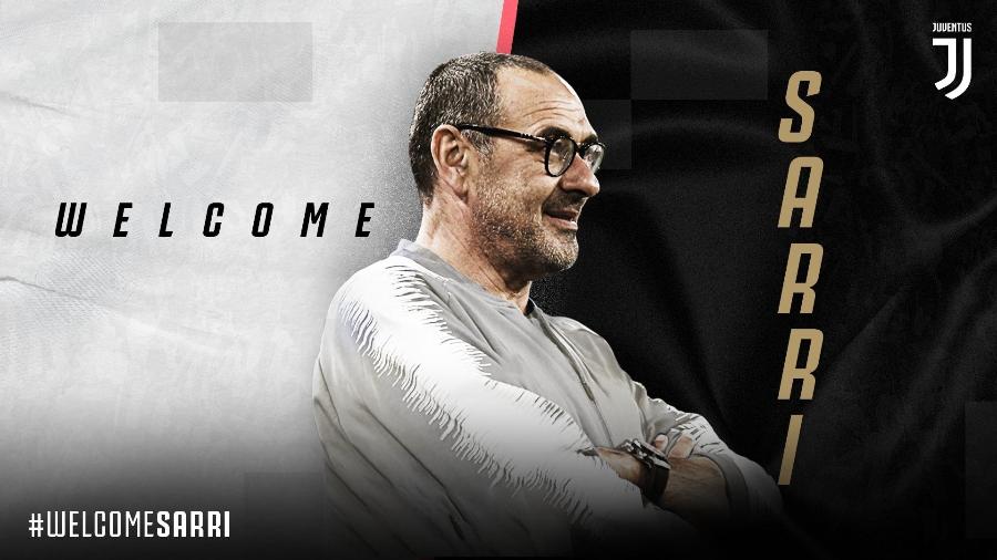 Juventus anuncia contratação de Maurizio Sarri - Divulgação