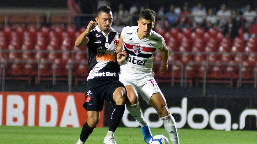 São Paulo venceu o Vasco por 1 a 0 hoje (28), no Morumbi (SP), pelo Campeonato Brasileiro - Bruno Ulivieri/AGIF