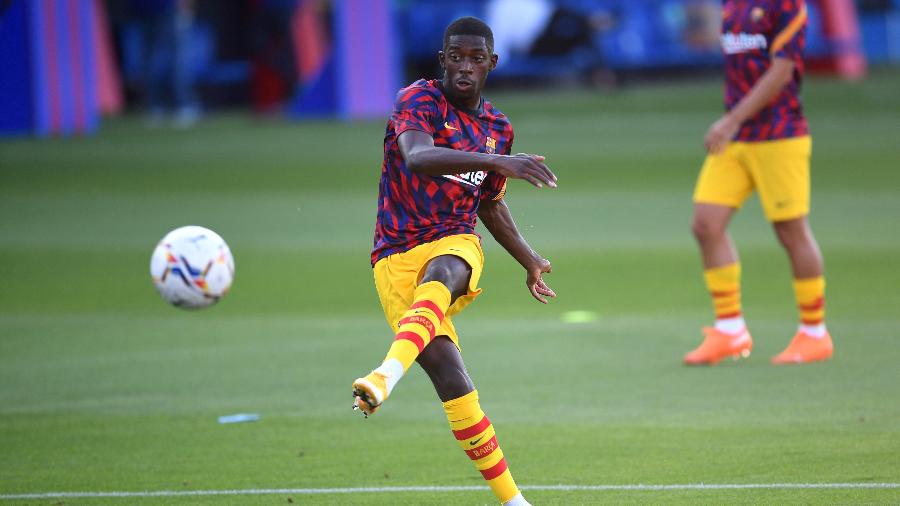 Ousmane Dembélé, atacante do Barcelona -  David Ramos/Getty Images