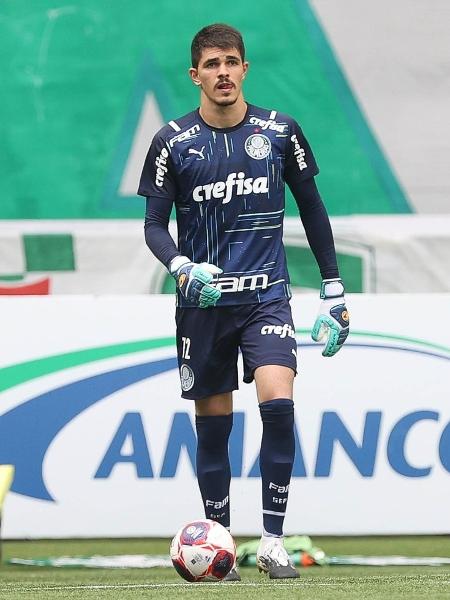 Vinicius Silvestre, goleiro do Palmeiras - Cesar Greco/ Ag. Palmeiras