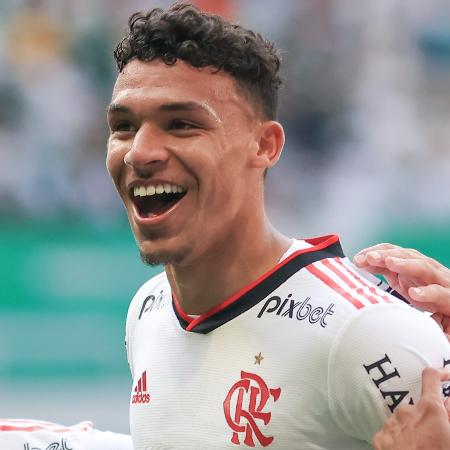 Victor Hugo marcou para o Flamengo no jogo contra o Palmeiras, disputado em São Paulo e válido pelo Campeonato Brasileiro