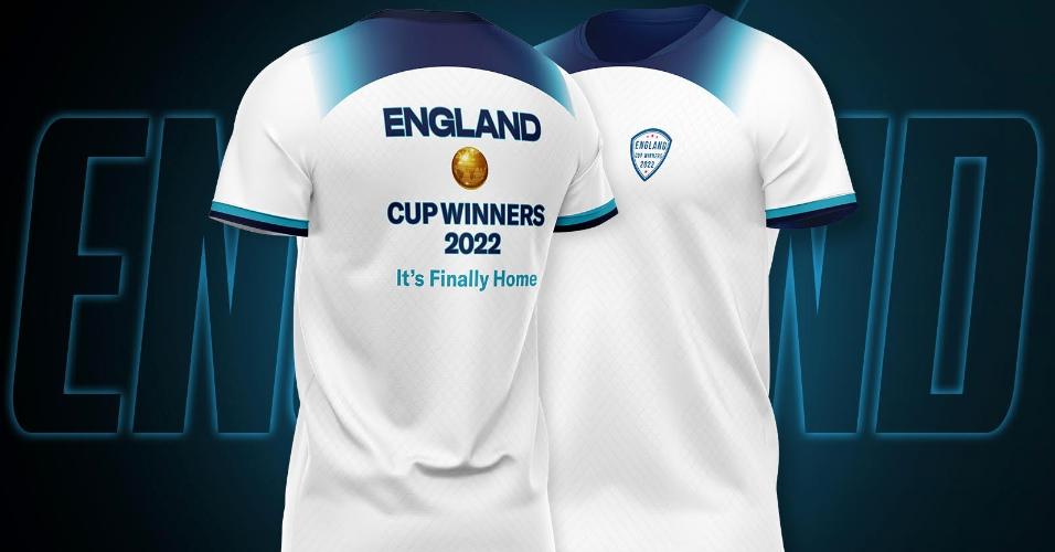 Torcedor inglês comprou 18 mil camisas para comemorar o título da Inglaterra na Copa do Mundo