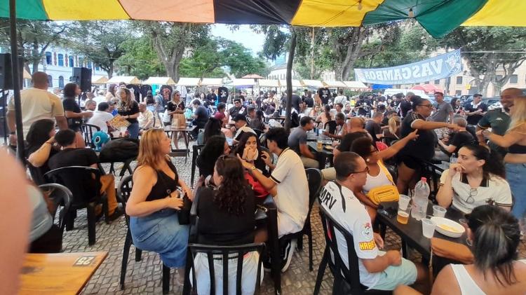 Evento reuniu centenas de vascaínas no Centro Cultural Candinho, local de fundação do Vasco Evento reuniu centenas de vascaínas no Centro Cultural Candinho, local de fundação do Vasco