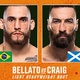 Luta entre Bellato e Craig é cancelada de última hora no UFC Vegas 106