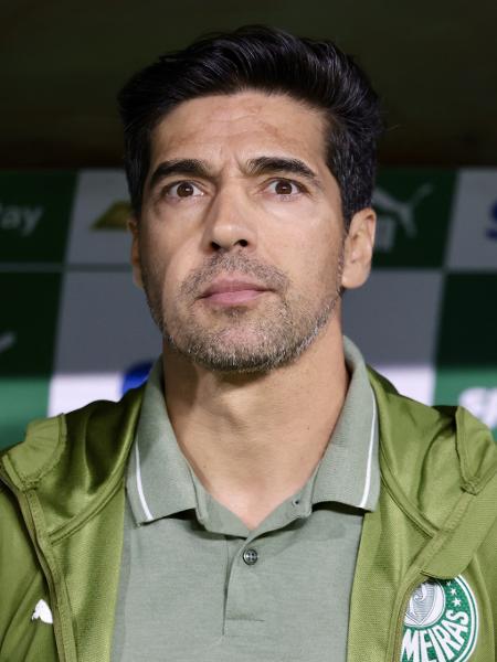 Abel Ferreira, técnico do Palmeiras, durante jogo contra o Mirassol Abel Ferreira, técnico do Palmeiras, durante jogo contra o Mirassol