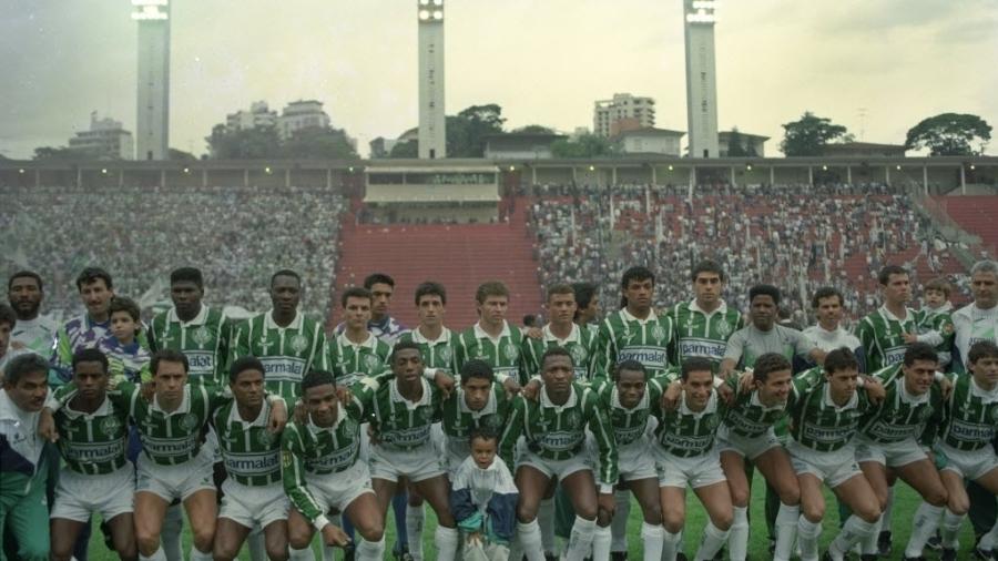 Rincón venceu o Campeonato Paulista de 1994 com o Palmeiras - Gaudério/Folhapress