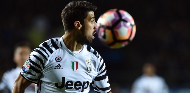 Sami Khedira, volante alemão da Juventus, está recuperado de lesão - Giorgio Perottino/Reuters
