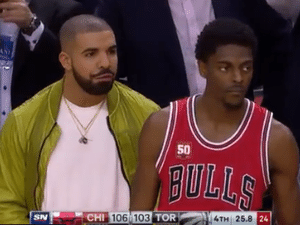 Drake provocou Justin Holiday até ele perder a posse de bola - Reprodução/SN - Reprodução/SN
