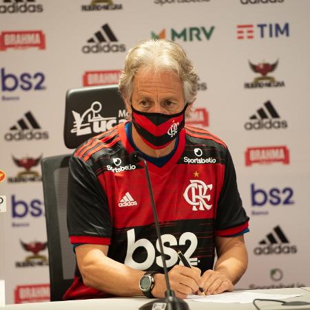Jorge Jesus, treinador do Flamengo - Alexandre Vidal / Flamengo
