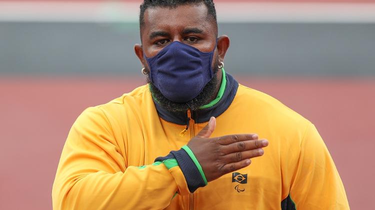 Thiago Paulino, medalhista de bronze nas Paralimpíadas