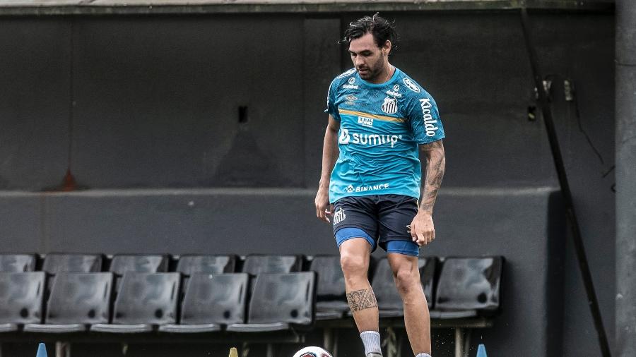 Ricardo Goulart, meia-atacante do Santos - Ivan Storti/SFC